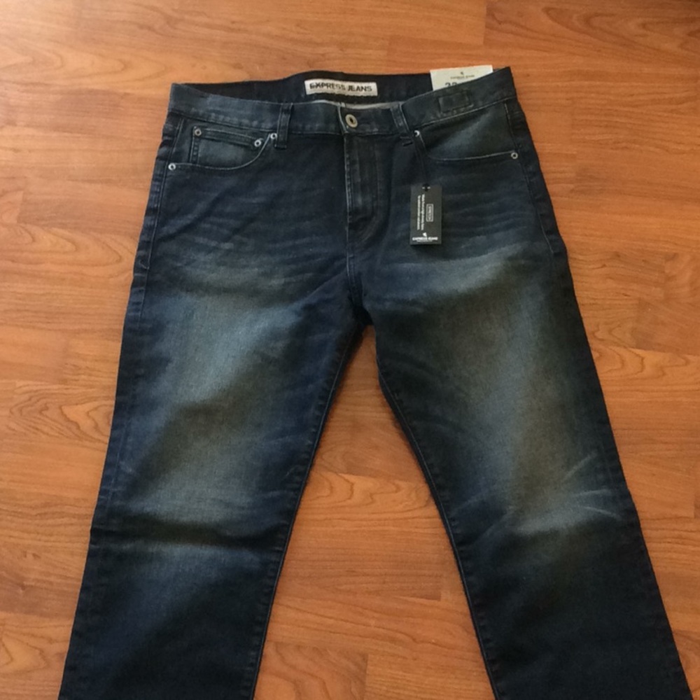 Men’s 33w 32l Express Stretch Jeans